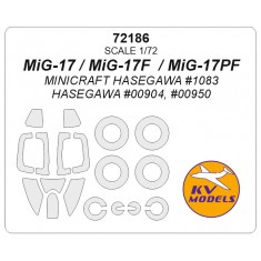 1/72 Sukhoi Su-25UB/Su-28 Paint Masking for ARTModel kits