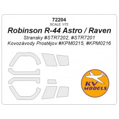 1/72 Robinson R-44 Astro / Raven Masks for Stransky / KP kits