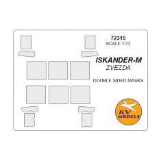 1/72 ISKANDER-M Double sided Masking for Zvezda kits