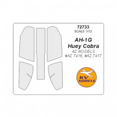 1/72 AH-1G Huey Cobra Masking for Az Models 7416/7417