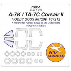 1/72 A-7K/Ta-7C Corsair II Masking for HobbyBoss #87209/87212