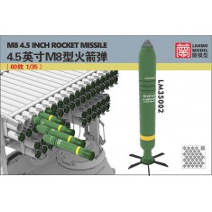 1/35 WWII US M8 4.5-Inch Rocket Missles (60pcs)