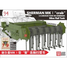 1/35 WWII US Sherman Mk.I Crab Mine Flail System