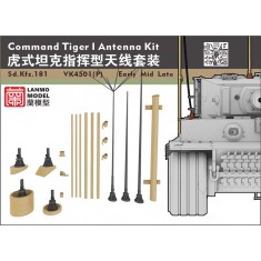 1/35 WWII German Tiger I Command Antenna Set