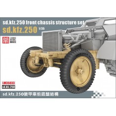 1/35 WWII German Sd.Kfz.250 Front Chassis Structure Set