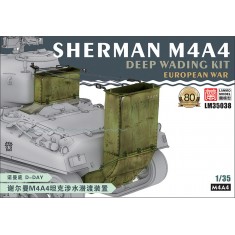 1/35 WWII US Sherman M4A4 Deep Wading Kit (D-Day)