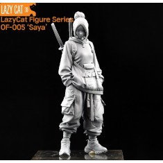 1/24 Modern/Fantasy ''Saya'' Female Hoodie Backpack Dual Swords Tactical Urban Style