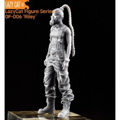 1/24 Modern/Fantasy ''Riley'' Female Combat Character Gas Mask
