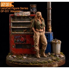 1/35 Modern/Fantasy ''Alessia'' Casual Survivor with Backpack