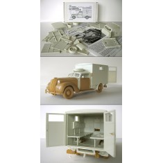 1/35 Opel-Admiral Ambulance Conversion Set with Interior for ICM kit