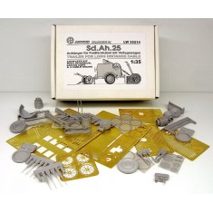 1/35 SdAh.25 Cable Laying Trailer w/Feldfernkabel & Verlegewagen