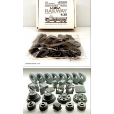 1/35 Mercedes L4500A Railway Conversion set for Zvezda kit