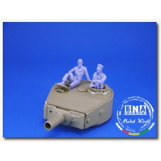 1/35 German SS Tank Crew Set (2 figures)