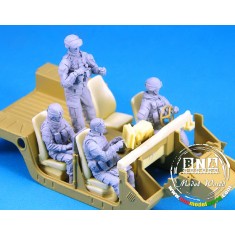 1/35 US Army Vehicle Crew Set (4 Figures)