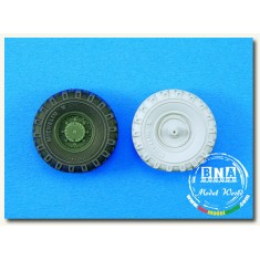1/35 US LAV-25 Wheel Set (Sagged Wide Tyres with SLEP Hub)