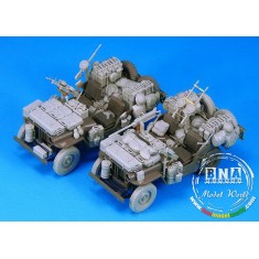 1/35 SAS Jeep Conversion Set (enough for 2 Vehicles) for Tamiya kit