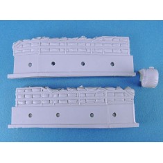 1/35 US M5/M8 Light Tank Side Hull Sandbag Armour set