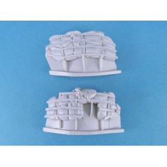 1/35 Sherman T23 Turret Sandbag Armour set