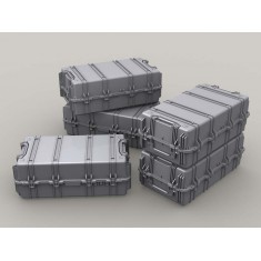 1/35 Multipurpose 1780 Transport Case set (Closed 5pcs)