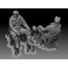1/48 WWII US Bomber Radio Operator (Flight Engineer)
