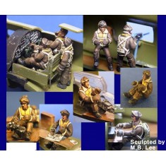 1/72 B-17 Flying Fortress Crew set (10 figures)