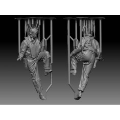 1/72 WWII US Navy Pilot (Boarding)