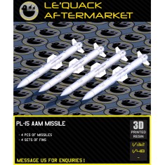1/32 PL-15 Air-to-Air Missiles (4pcs)