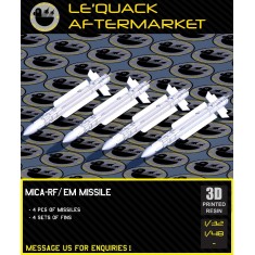1/32 MICA-RF/EM Air-to-Air Missiles (4pcs)