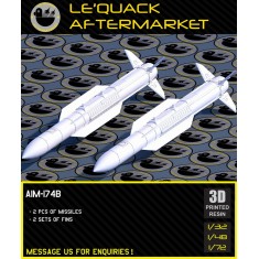 1/72 AIM-174B Air-to-Air Missiles (2pcs)
