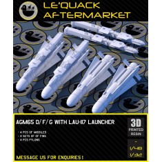 1/32 AGM-65 Maverick Air-to-Surface Missile with LAU-117 Launcher