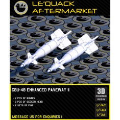 1/48 GBU-48 Enhanced Paveway II Guided Bombs (2pcs)