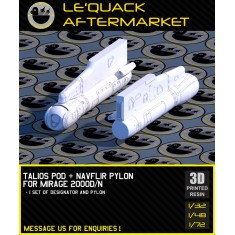 1/32 Mirage 2000D/N TALIOS Targeting Pod with NAVFLIR Pylon