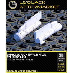 1/48 Su-30MKM Damocles Targeting Pod with NAVFLIR Pylon