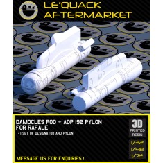 1/72 Rafale Damocles Targeting Pod with ADP 192 Pylon
