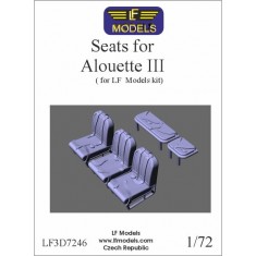 1/72 Alouette III Seats for LF Models