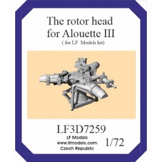 1/72 Alouette III Rotor Head Upgrade for LF Models