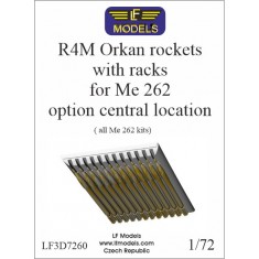 1/72 R4M Orkan Rockets for Me 262 - Centre Mount (All Kits)