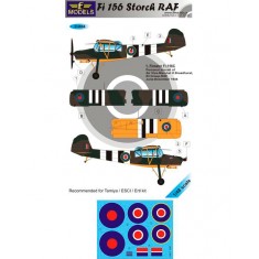 1/48 FI 156 RAF 1 Decal Option for Tamiya/ESCI/Ertl kit