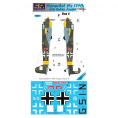 1/48 Henschel Hs 129B over Kuban Part 2 Decal for AMT/Hasegawa/Revell kit