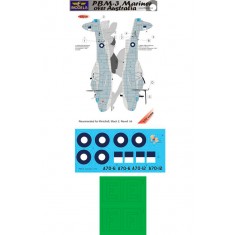 1/72 PBM-3 Mariner over Australia Decal for Revell/Mach 2/Minicraft kit