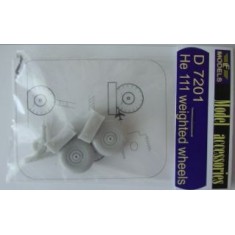 1/72 Heinkel He 111 Weighted Wheels