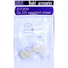 1/72 Dornier Do 335 Weighted Wheels