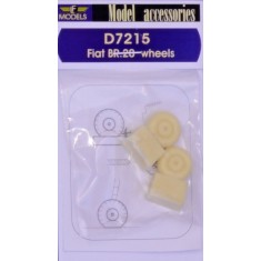 1/72 Fiat BR.20 Weighted Wheels