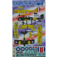 1/72 De Havilland DH.82A Australian I. Decal for Airfix, Pavla, AZ Model kit