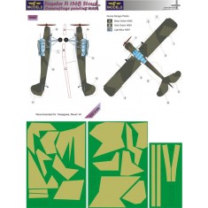 1/32 Fieseler Fi 156B Storch Camouflage Painting Mask for Hasegawa, Revell kit