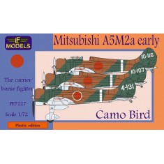 1/72 Mitsubishi A5M2a early Claude Camo Bird