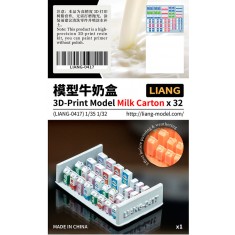 1/35 1/32 Milk Carton x32