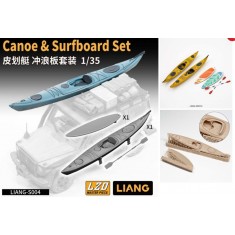 1/35 Canoe and Surfboard Set