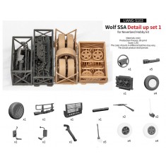 1/35 Wolf SSA Detail up set #1 for Neverland Hobby kit