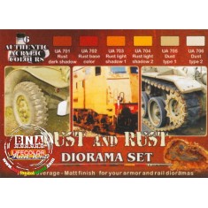Acrylic Paint Set - Dust and Rust (22ml x 6)